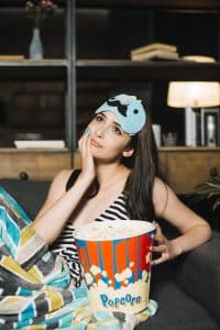 woman enjoying Sirens Netflix series 2025