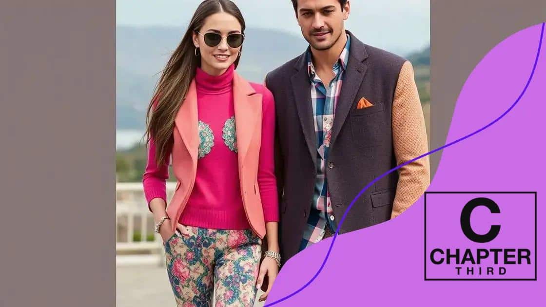 How to choose matching colors and patterns