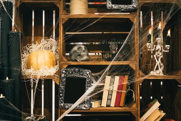 A bookshelf filled with books of various genres, including fiction, non-fiction, mystery, and science fiction, arranged in a visually appealing and organized manner.