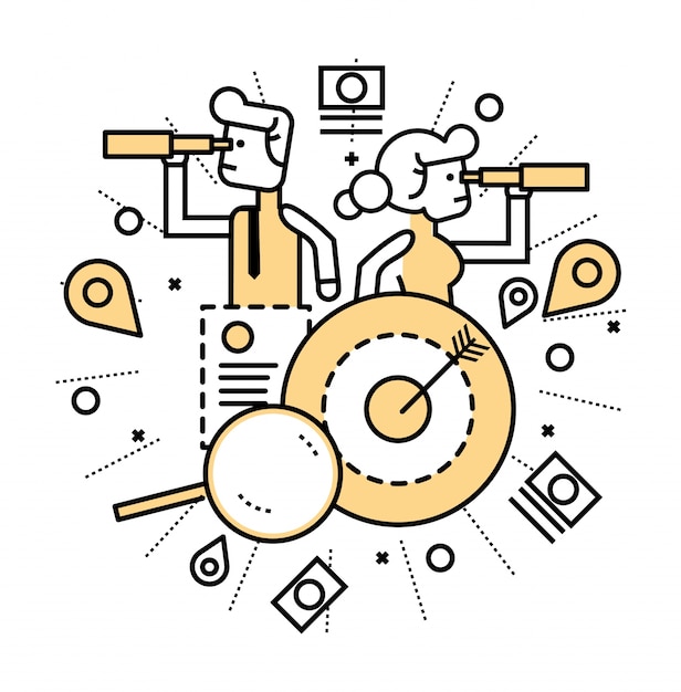 A detailed graphic illustrating how to define a target audience for a book, including elements like demographics, interests, reading habits, and online behavior. The graphic is visually appealing and easy to understand.
