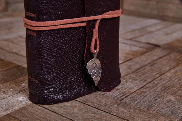 A close-up photograph of a weathered, leather-bound book with intricate metal clasps. The book lies open, revealing pages filled with handwritten text and faded illustrations depicting strange creatures and arcane symbols. The image emphasizes the importance of storytelling and the hidden histories within the Weird West.