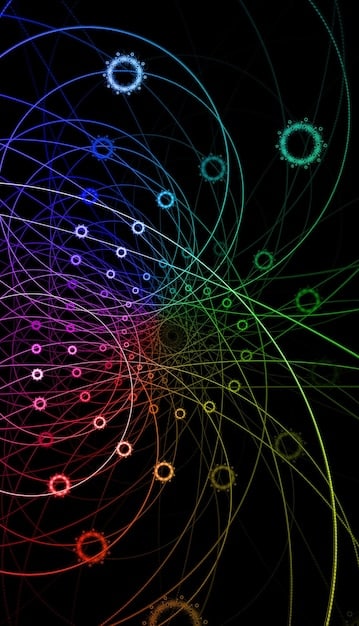 An abstract image showing interconnected nodes and lines representing the network of themes, characters, and narrative elements within a book, visualized as a complex system under analysis.