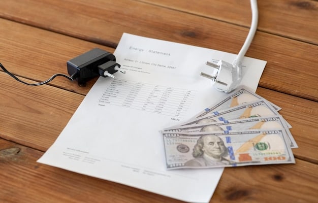 A detailed close-up of a cable bill highlighting various fees and charges, such as 