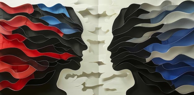 A split graphic showing a theater audience on one side and a critic writing notes on the other, with a Venn diagram illustrating areas of overlap and divergence in their opinions.