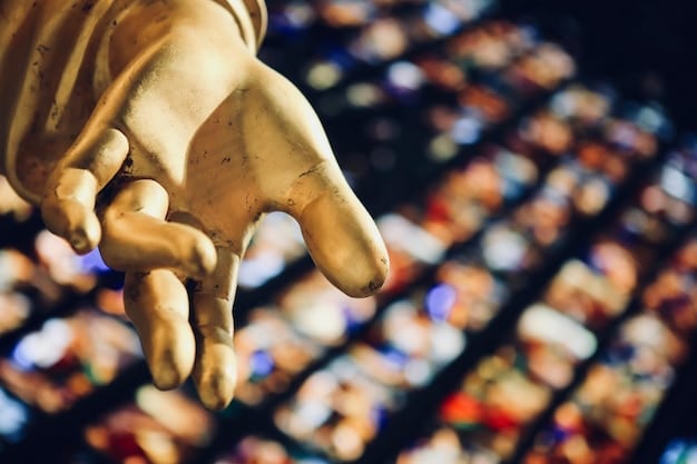 A close-up shot of an audience member's hand touching a prop—a weathered journal—within an immersive theater set. The lighting is soft and intimate, highlighting the texture of the journal and the audience member's expression of focused curiosity. This image captures the tactile and interactive aspect of immersive theater. Relates directly to: Is Immersive Theater the Future? Exploring the Latest Trends in Audience Engagement.