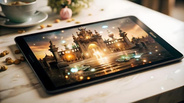 A tablet displaying the Disney+ app interface, showcasing various Disney, Pixar, Marvel, and Star Wars titles, illustrating the wide array of family-friendly entertainment available for those streaming on a budget.