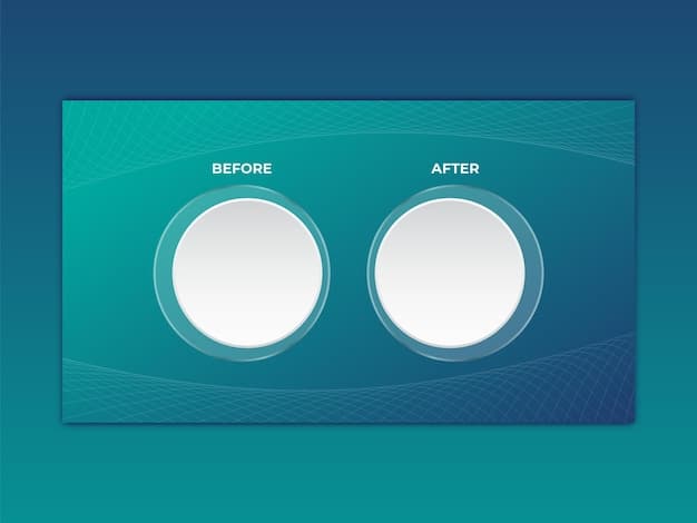 A split-screen image showing a TV calibration settings menu. On one side, the