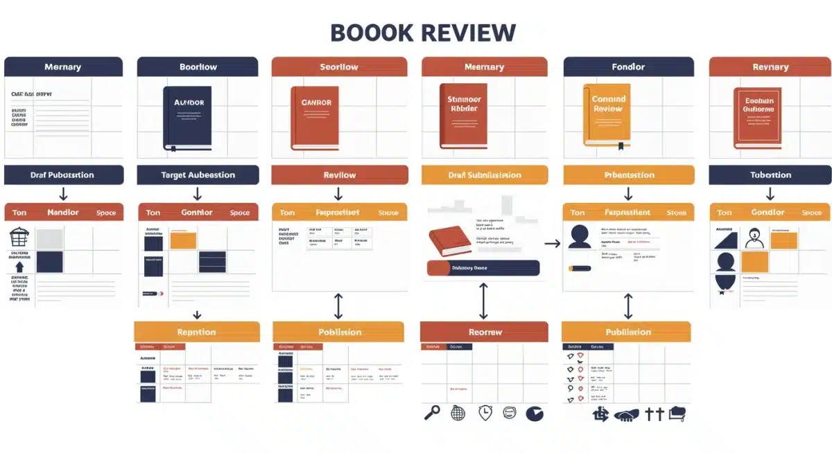 Book review editorial calendar for monthly planning