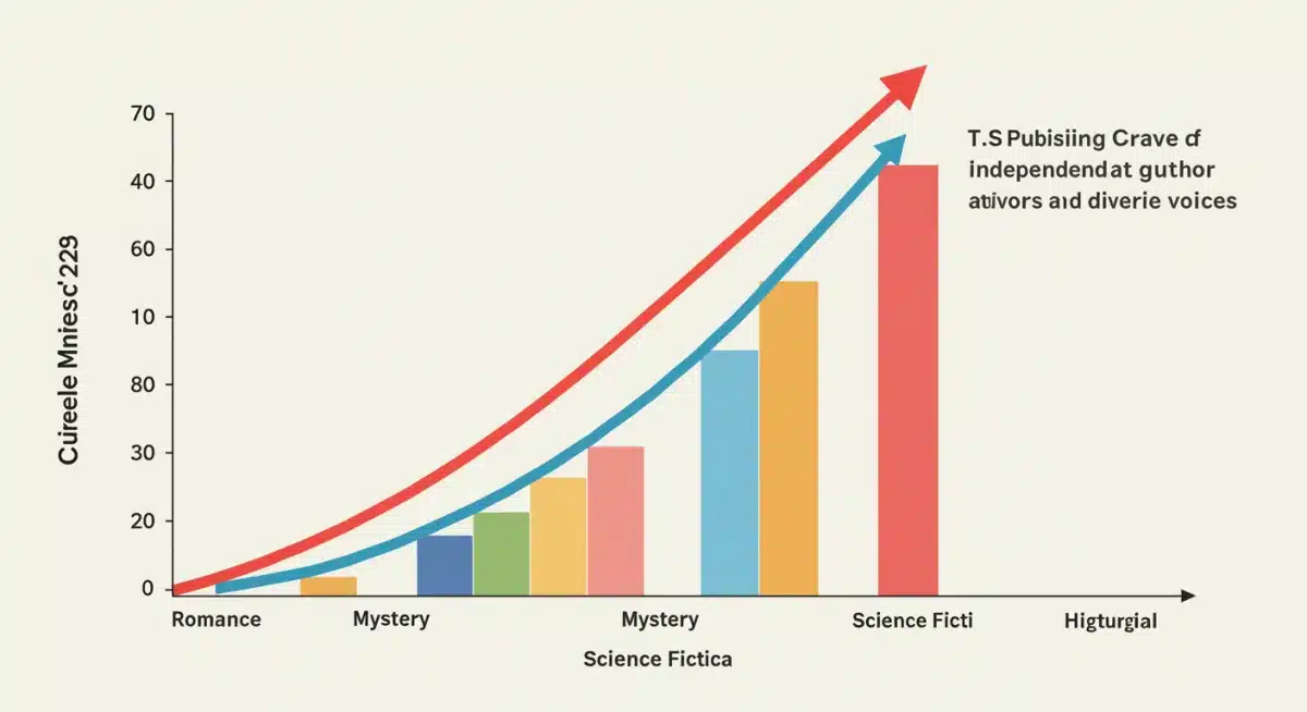 Trend analysis of U.S. book releases Q1 2026 showing growth in diverse voices.